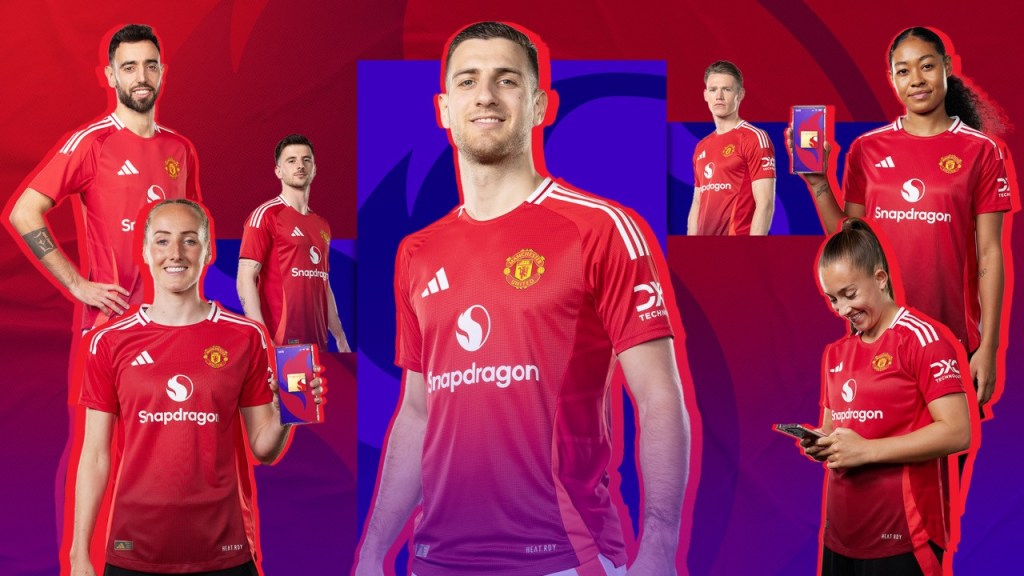 Wah, ada logo Snapdragon di jersey MU