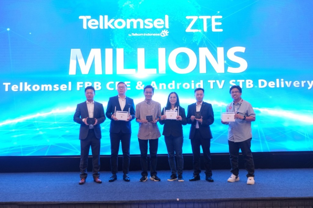 Gandeng Telkomsel, ZTE rayakan distribusi STB hingga 2 juta&nbsp;unit